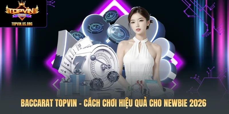 Baccarat Topvin - Cách Chơi Hiệu Quả Cho Newbie 2026